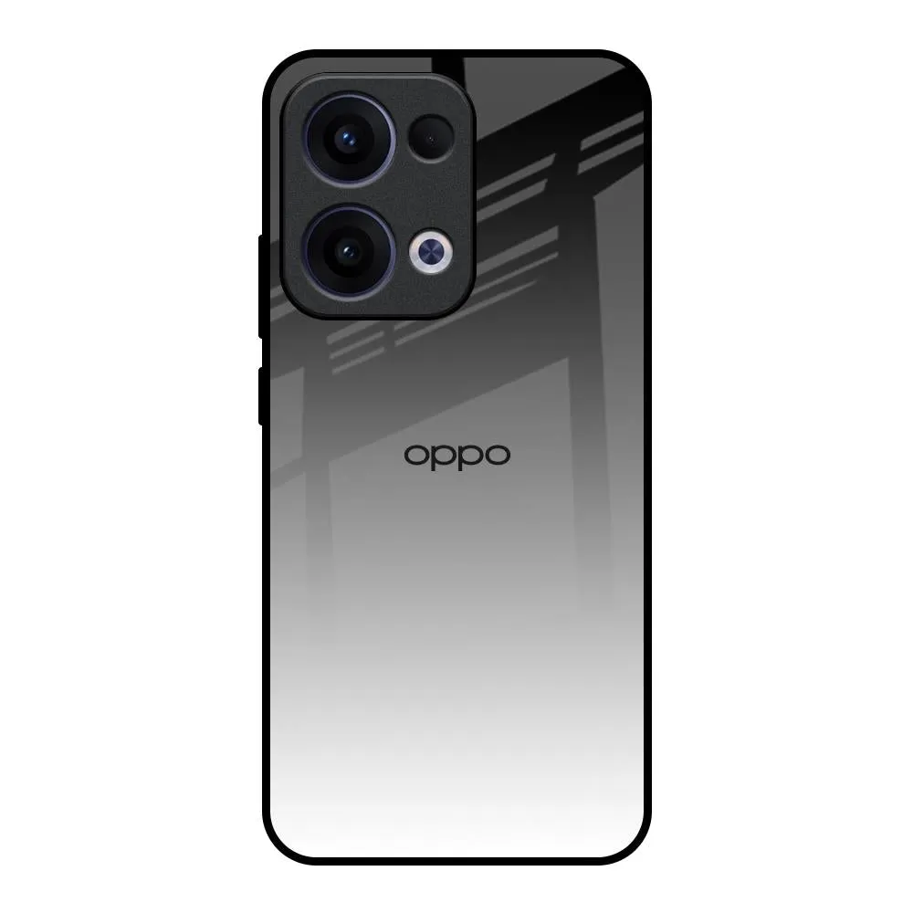 Modern Look Zebra Gradient Glass Case for Oppo Reno13 5G