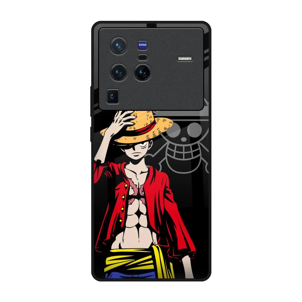 Hat Crew Glass Case for Vivo X80 Pro 5G Enhanced grip