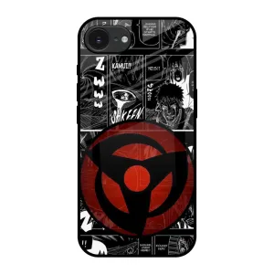 Sharingan Glass Case for Apple iPhone 16e Durable Edge Modern Form
