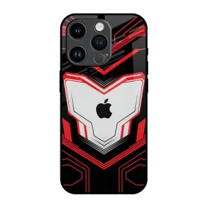 Quantum Suit Glass Case For iPhone 14 Pro Comfort Pattern Texture Stylish Layer Texture