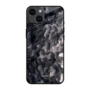 daily accessory Slim Feel Cryptic Smoke Glass Case for iPhone 14