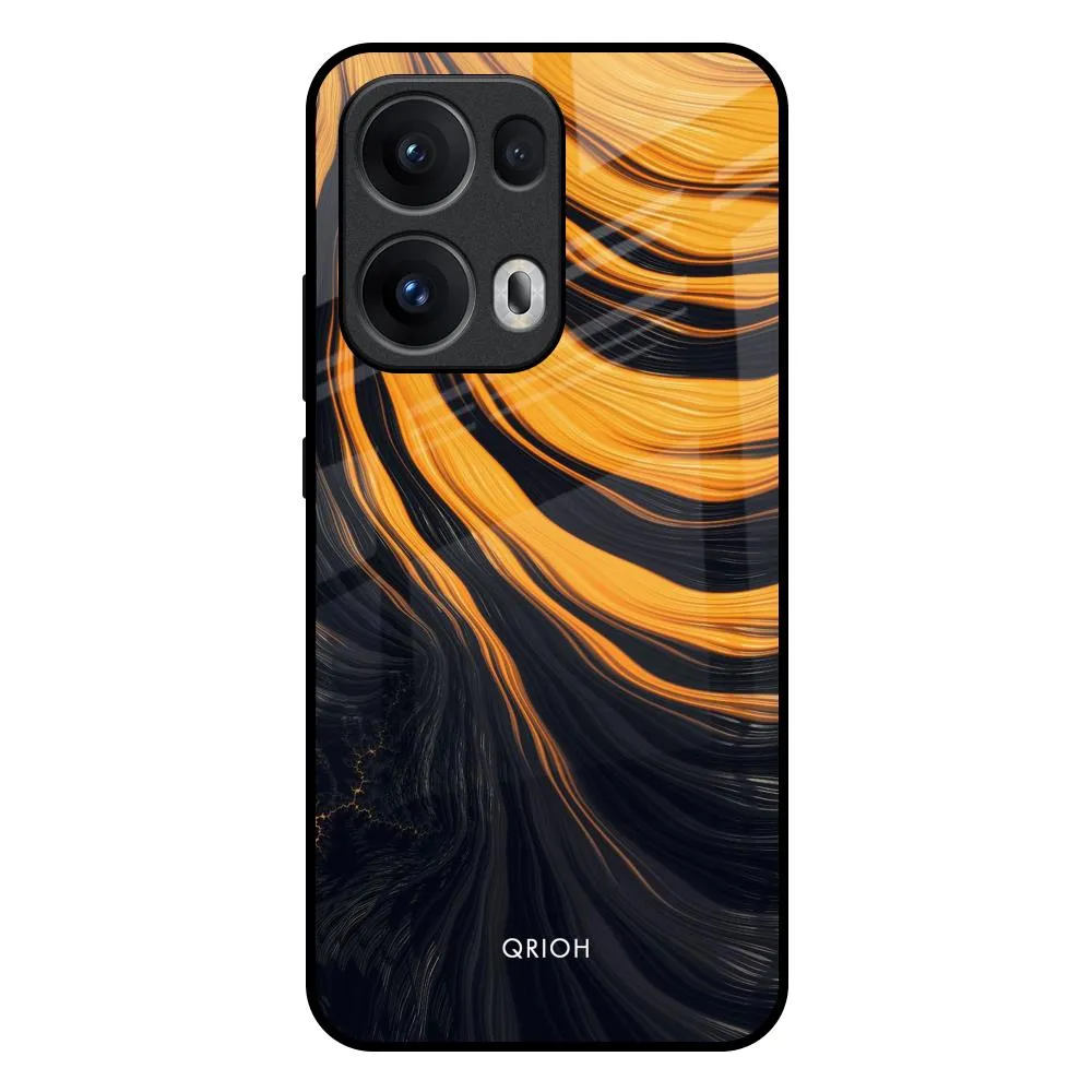 Sunshine Beam Glass Case for Oppo Reno13 Pro 5G Protective Texture Finish Gradient Design