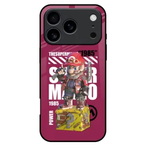 Gangster Hero Glass Case for iPhone 17 Pro Max Dust proof