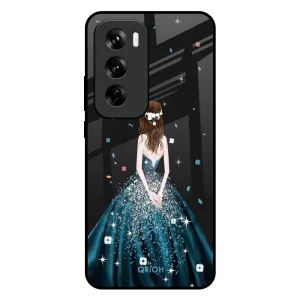 Refined Protection Sleek Appearance Queen Of Fashion Glass Case for Oppo Reno 12 Pro 5G