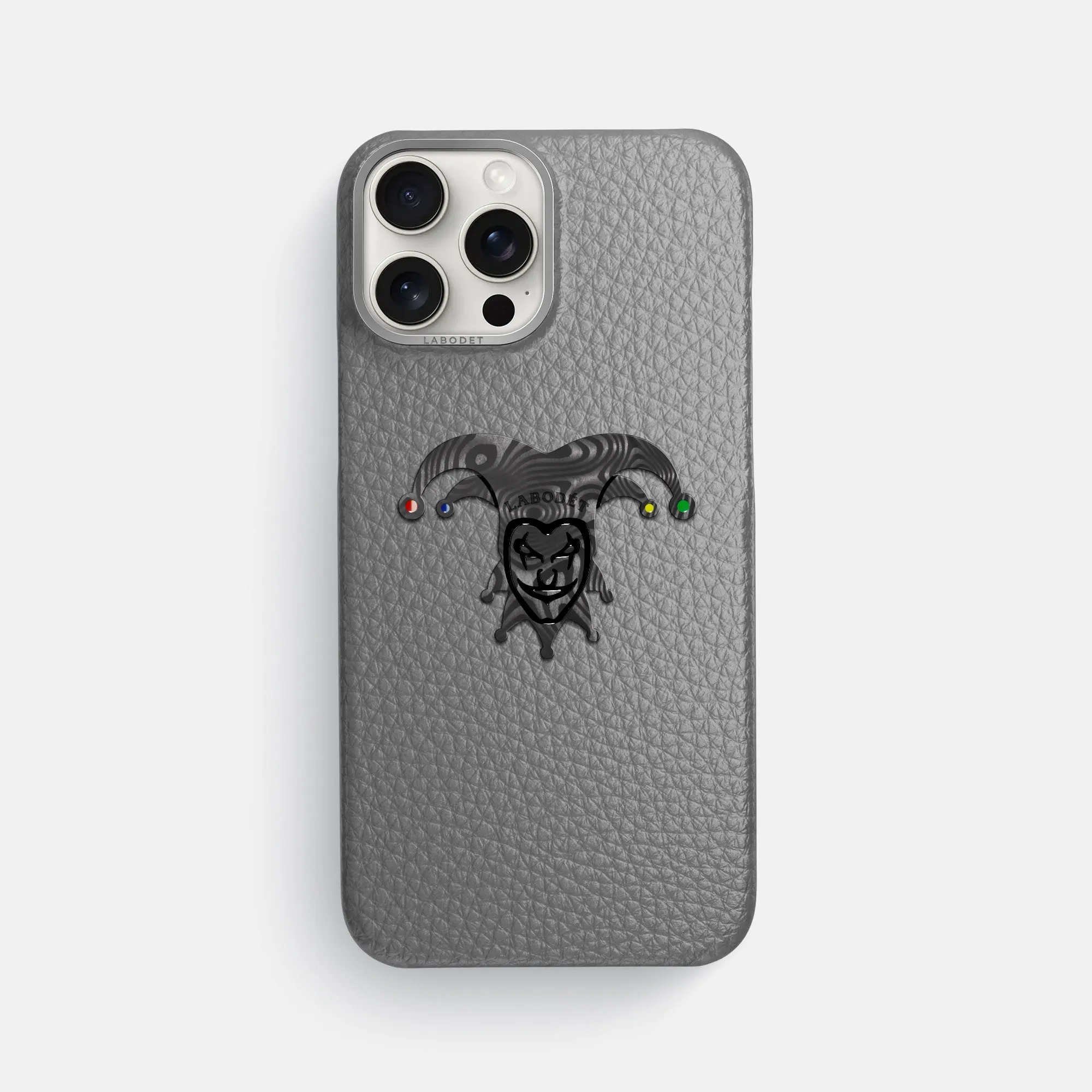 Classic Case With Carbon Joker For iPhone 16 Pro Max In Calf Rugged Frame Urban Texture