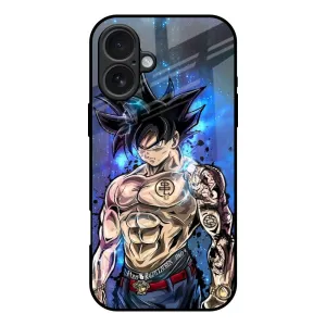 Matte Feel Texture Easy Grip Branded Anime Glass Case for iPhone 17