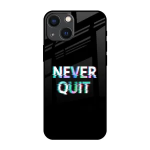 Shockproof Frame Never Quit Glass Case For iPhone 14 Plus