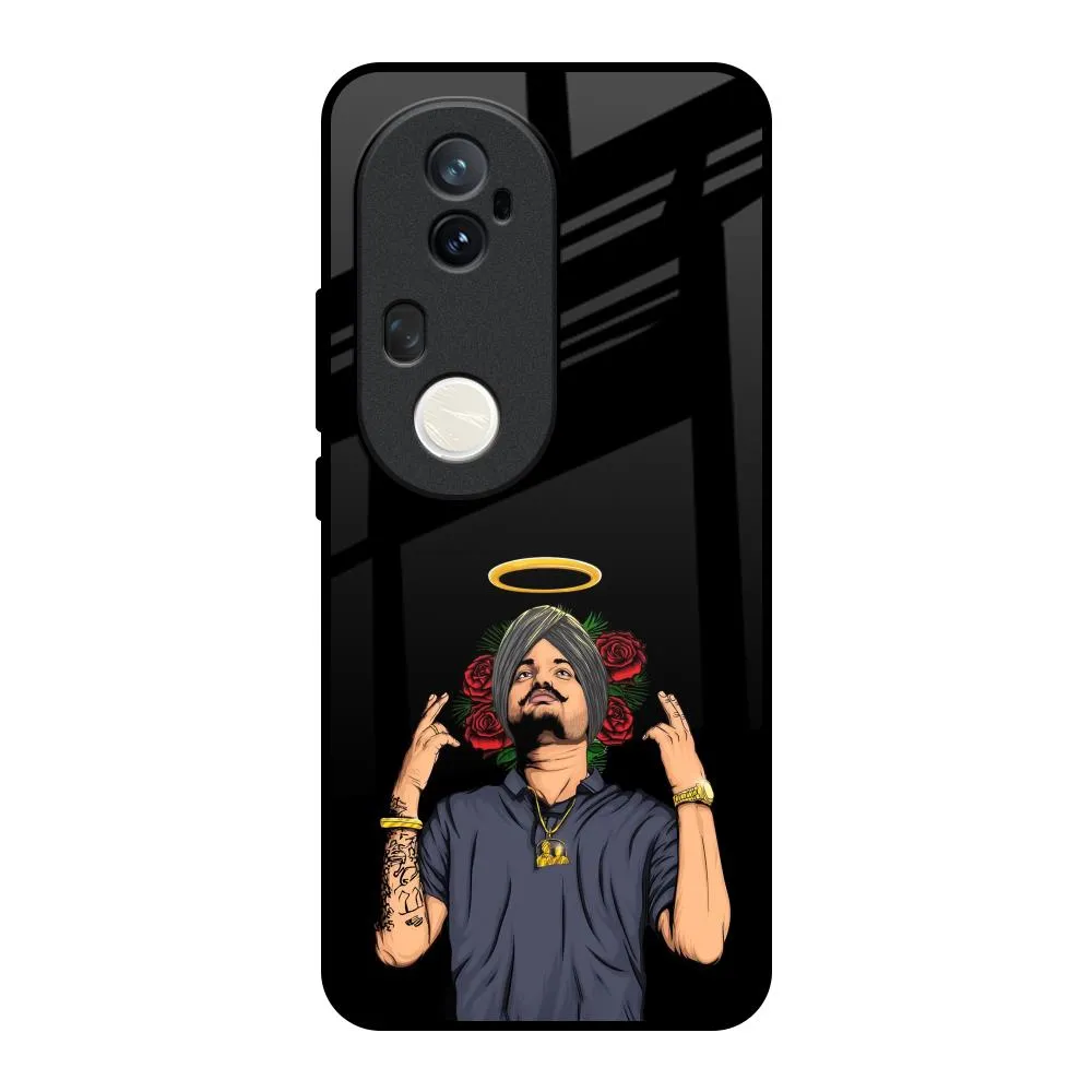 Stylish Texture Outdoor Travel Punjabi Singer Poster Glass Case for Vivo T4 Ultra 5G