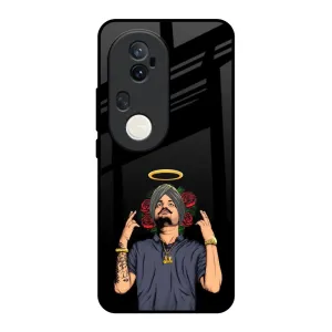 Stylish Texture Outdoor Travel Punjabi Singer Poster Glass Case for Vivo T4 Ultra 5G