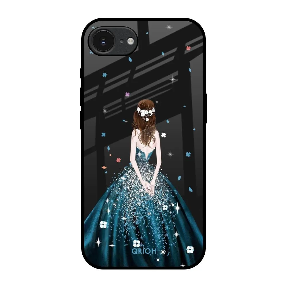 Durable Form slim fit Queen Of Fashion Glass Case for Apple iPhone 16e
