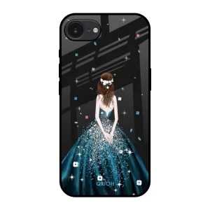 Durable Form slim fit Queen Of Fashion Glass Case for Apple iPhone 16e