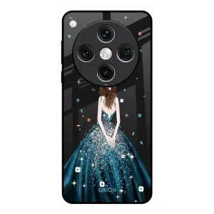 Queen Of Fashion Glass Case for Oppo Find x8 Pro Premium Touch