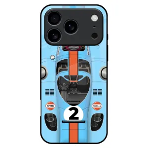 Modern Accent Race Laboratory Glass Case for iPhone 17 Pro Max