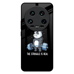 Real Struggle Glass Case for Mi 14 Ultra 5G Fashion Edge Protective Form