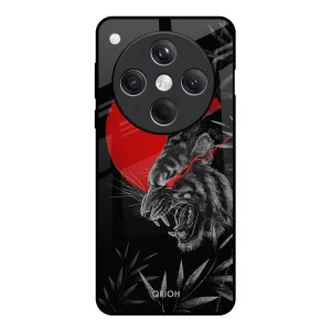 Red Moon Tiger Glass Case for Oppo Find X8 5G Fashion Look
