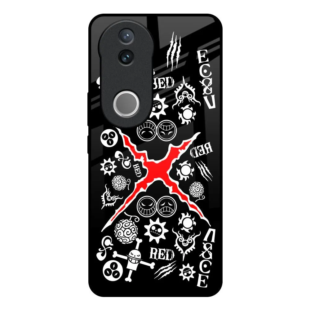 Red Zone Glass Case for IQOO Z10R 5G Luxury Texture Durable Layer