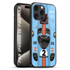 Protective Build Race Laboratory Glass Case for iPhone 15 Pro Max