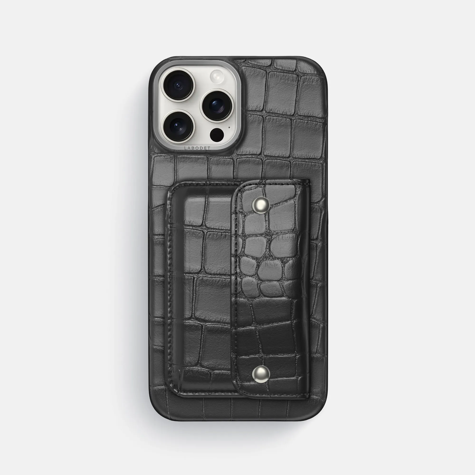 Envelope Case For iPhone 16 Pro Max In Alligator Impact shield Elegant Look