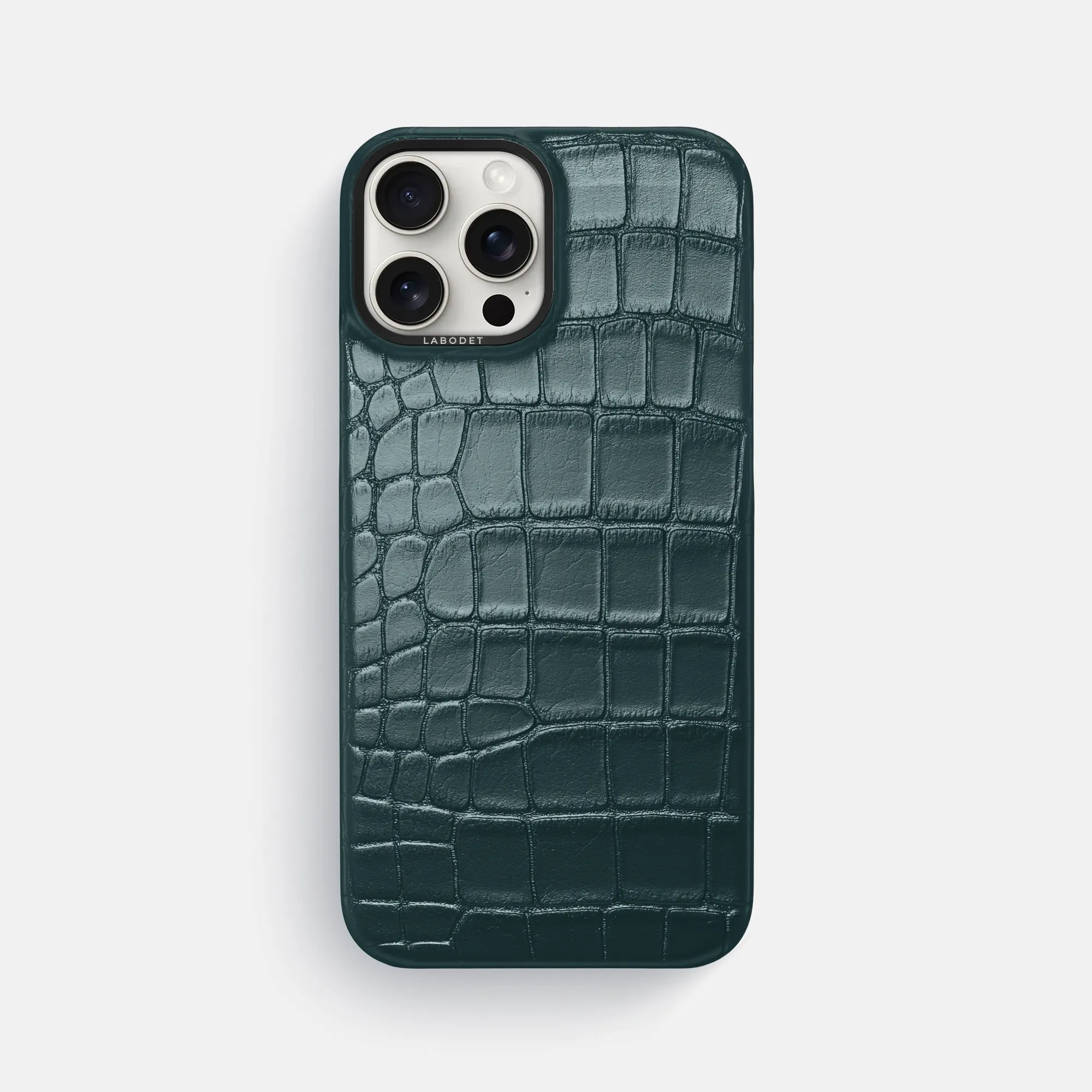 Gloss Layer Finish Classic Case For iPhone 16 Pro Max In Metallic Alligator