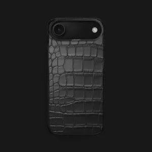 Modern Accessory Classic Case Edition Black For iPhone 17 Air In Alligator
