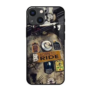 Ride Mode On Glass Case for iPhone 14 Plus Slim Edge