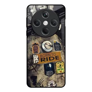 Matte Design Texture Soft Layer Ride Mode On Glass Case for Oppo Find X8 5G