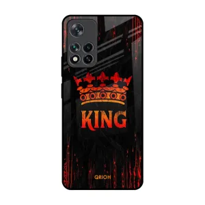 Protective Texture Finish Protective Finish Royal King Glass Case for Mi 11i