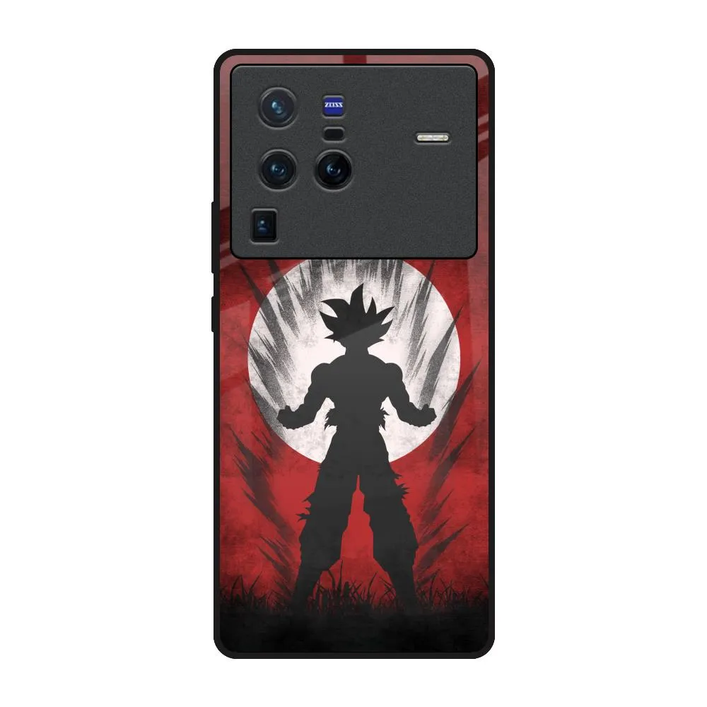 Stylish Finish Texture Soft Finish Texture Japanese Animated Glass Case for Vivo X80 Pro 5G