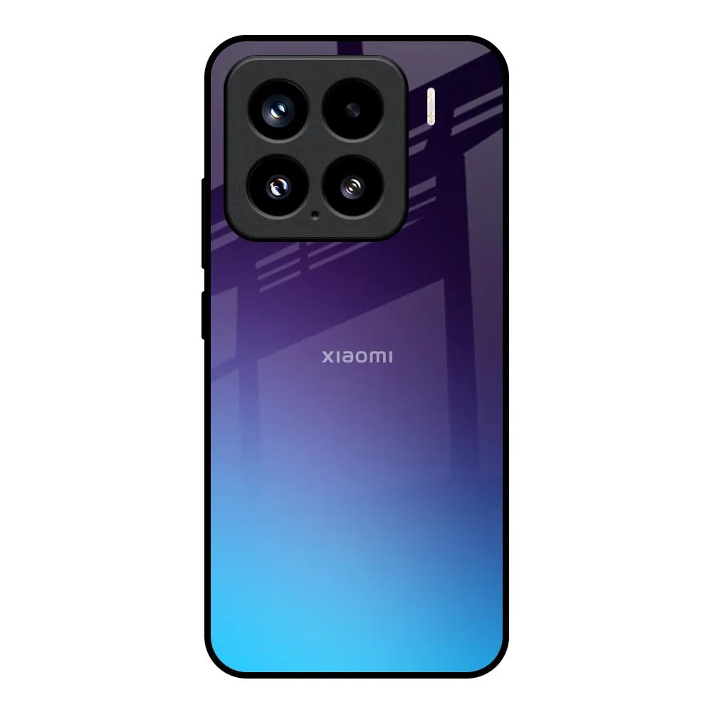 Luxury Edge Texture Comfort Style Dark Ocean Glass Case for Mi 15 5G
