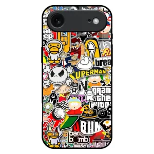 Sleek Edge Boosted Glass Case for iPhone 17 Air