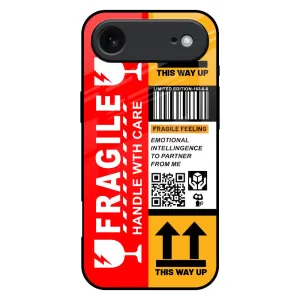 Comfort Feel Handle With Care Glass Case for iPhone 17 Air