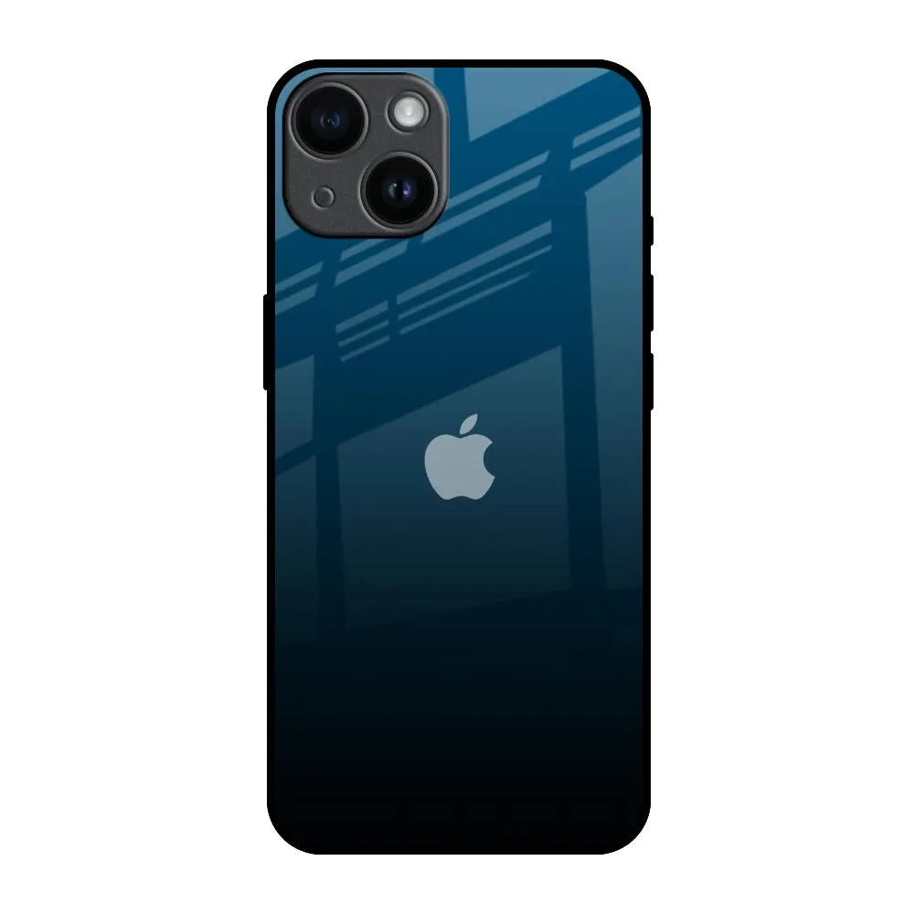 Sailor Blue Glass Case For iPhone 14 Refined Craftsmanship Enhanced Durability