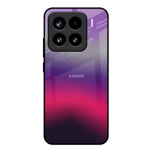 Pink Horizon Glass Case for Mi 15 5G Slim Edge
