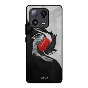 Japanese Art Glass Case for Mi 13 Pro Polished Texture Design Lightweight Feel