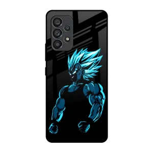 Pumped Up Anime Glass Case for Samsung Galaxy A53 5G Handcrafted Design Resistant Layer