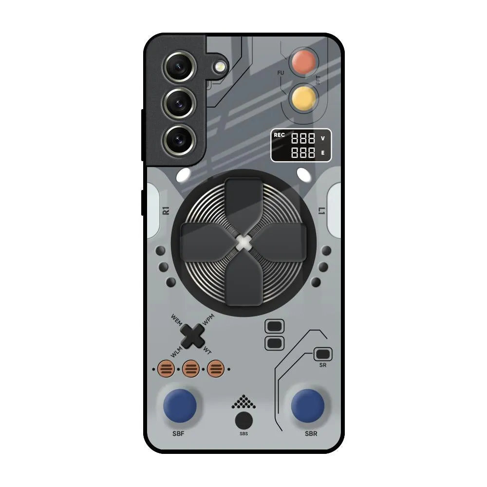 Gaming Gear Glass Case for Samsung Galaxy S21 FE 5G Protective Shell