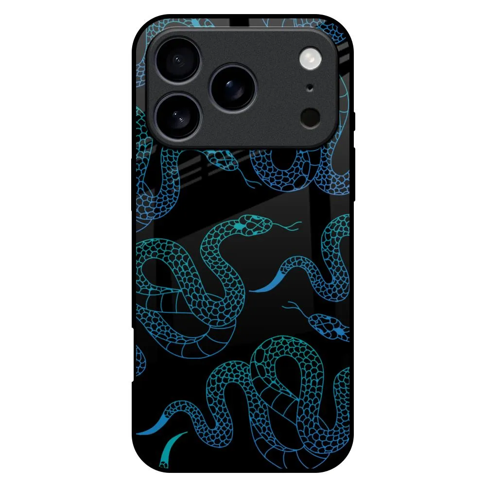 Clear Surface Hand Feel Serpentine Glass Case for iPhone 17 Pro Max