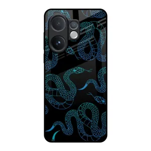 Serpentine Glass Case for Vivo V60 5G Grip Control Hybrid Touch