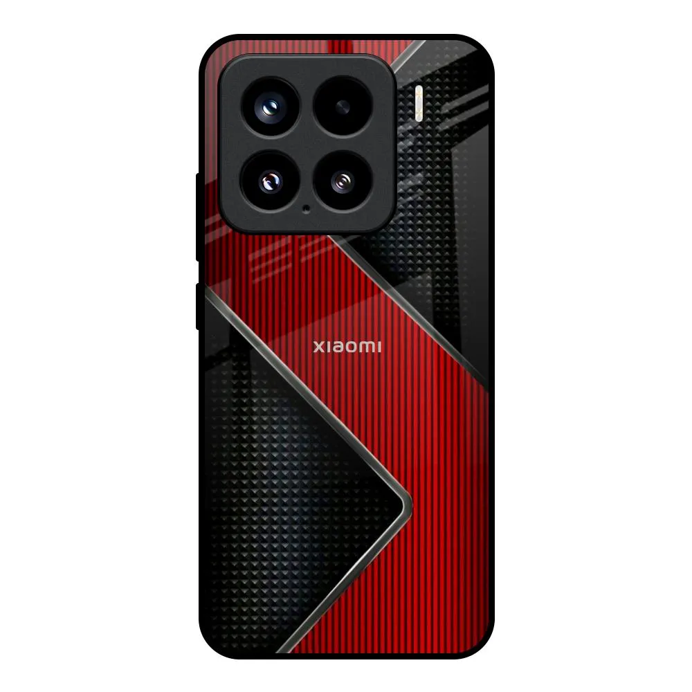 TPU Material Minimal Surface Art Of Strategic Glass Case For Mi 15 5G