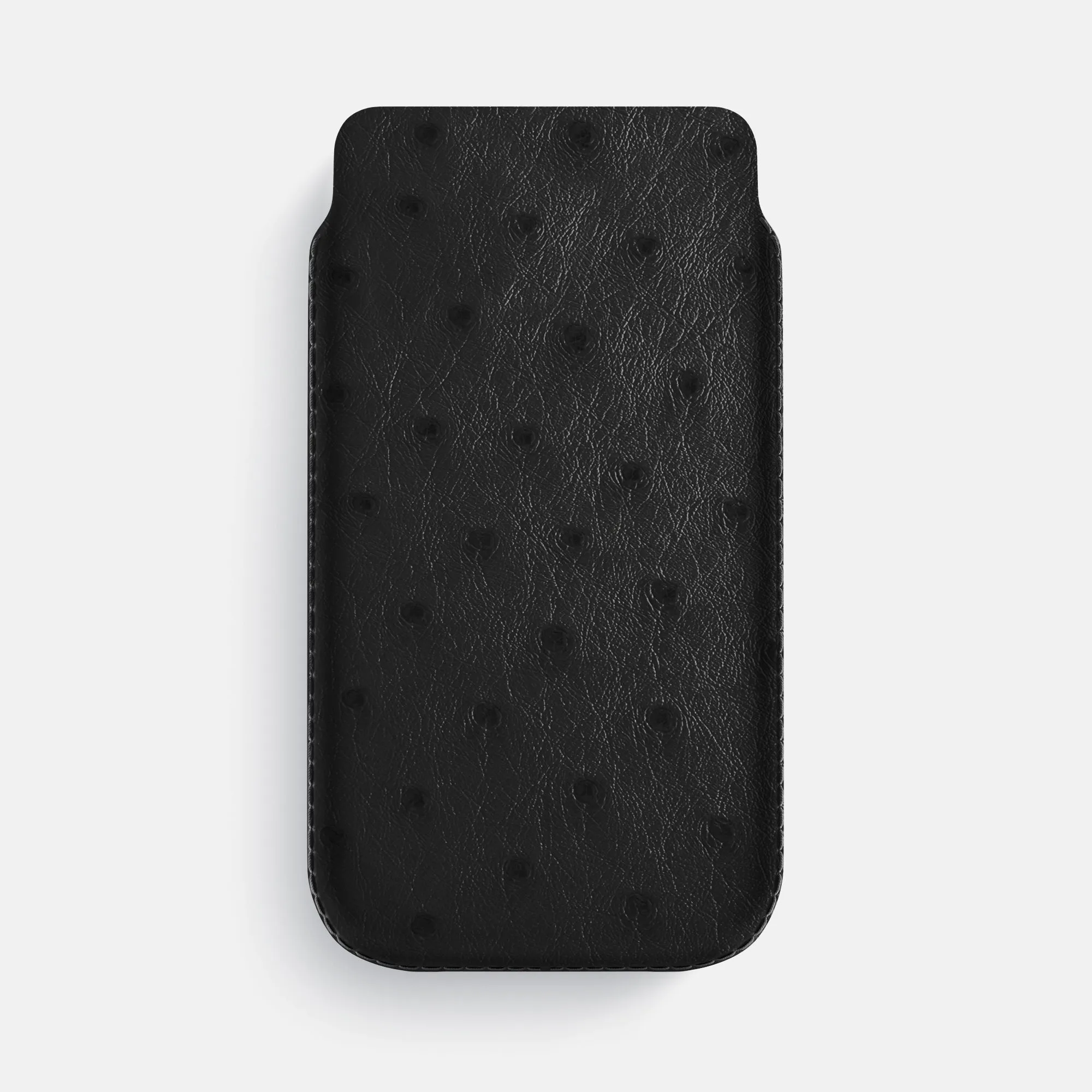 Pouch Case For iPhone 17 Air In Ostrich Soft Interior