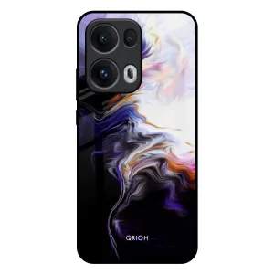 Modern Edge Layer Enigma Smoke Glass Case for Oppo Reno13 Pro 5G