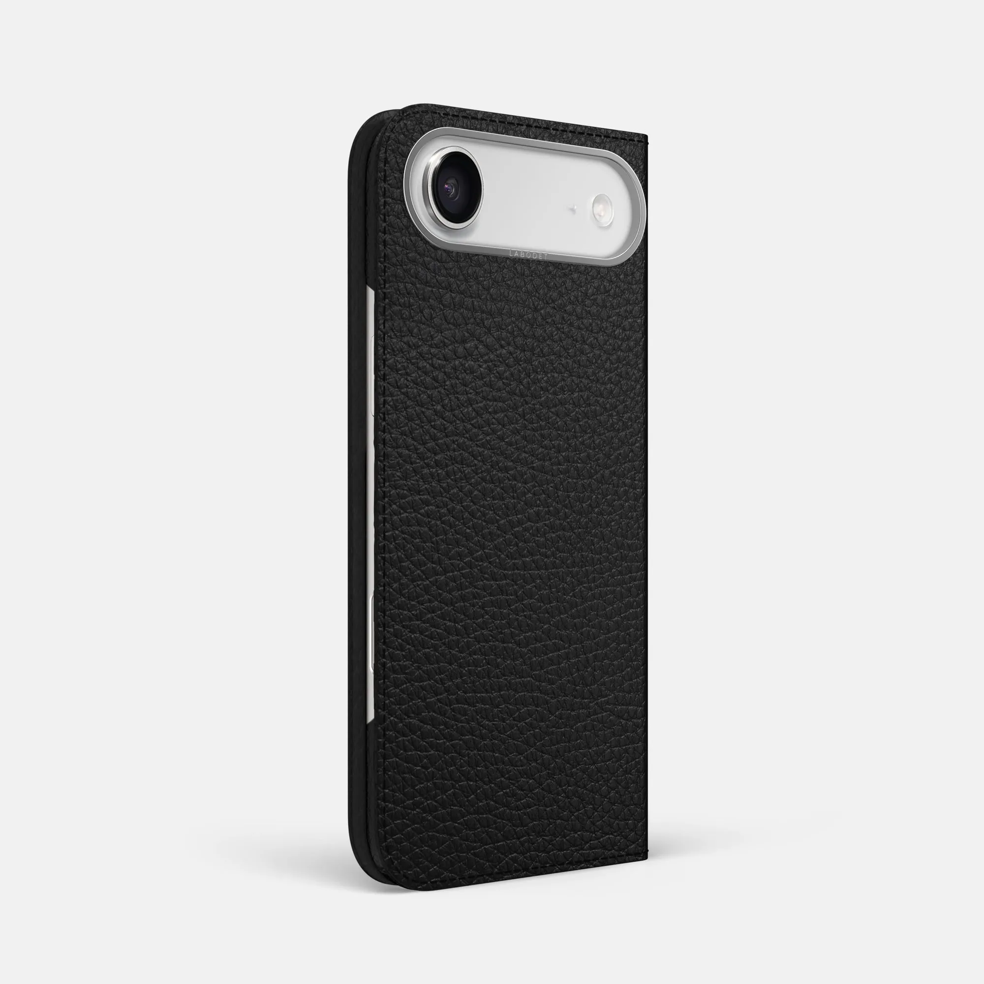 Rugged Grip Stylish Detail Folio Case For iPhone 17 Air In Calf