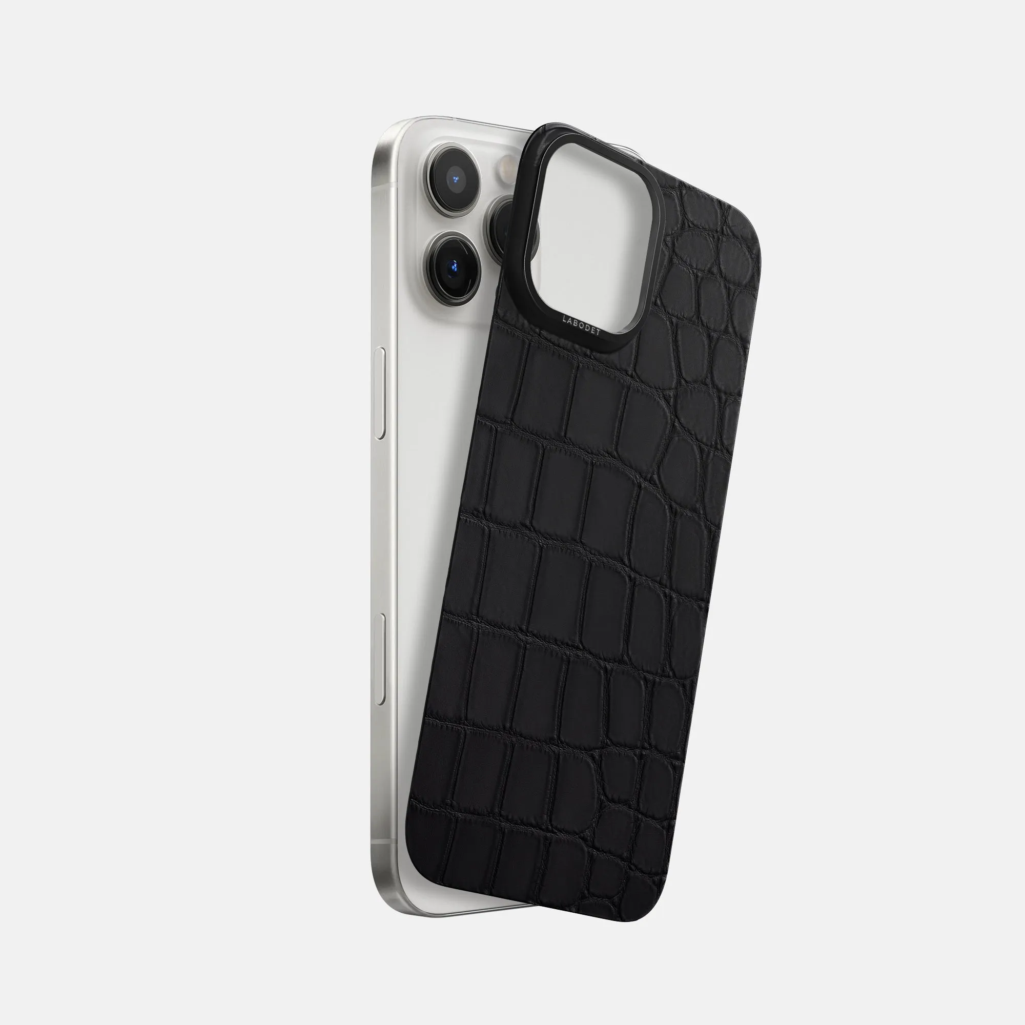 Minimal Aesthetic MagSafe Mask For iPhone 16 Pro Max In Alligator