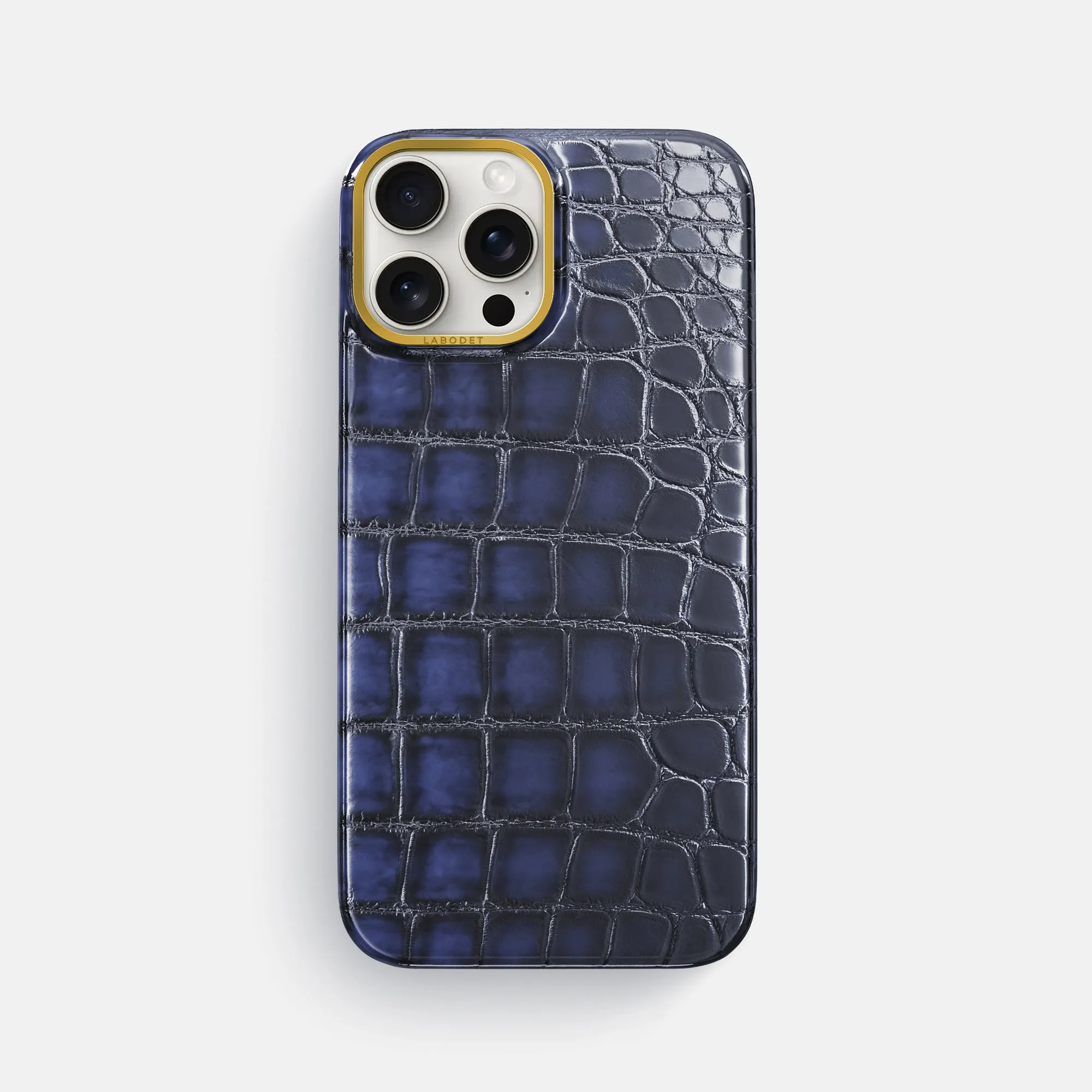 Classic Case For iPhone 16 Pro Max In Patina Alligator Soft Design