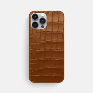 Slim Case For iPhone 16 Pro Max In Alligator Resistant Layer Trendy Texture Finish