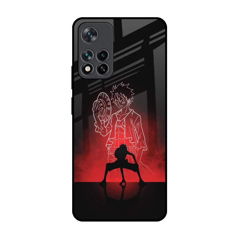 Soul Of Anime Glass Case for Mi 11i Flexible Pattern Texture