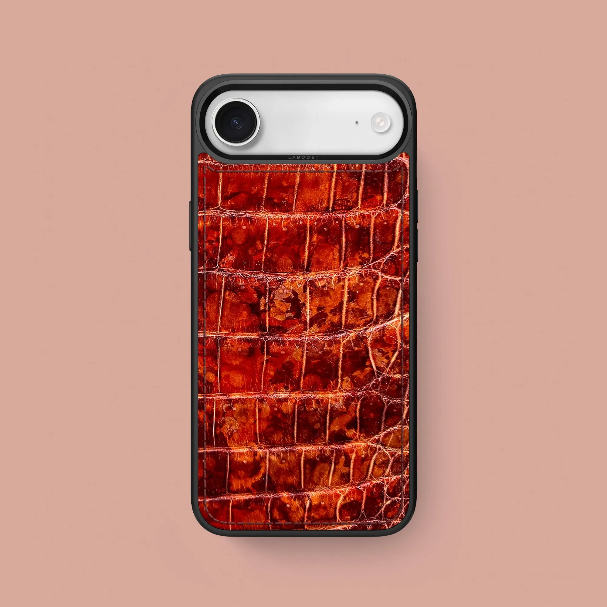 Sport Case 1/1 Amber For iPhone 17 Air In Alligator Creative Texture Rugged Finish