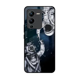 Waterproof Design Astro Connect Glass Case for Vivo V25 Pro