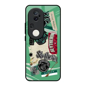 Slytherin Glass Case for Vivo T4 Ultra 5G Edge Shield