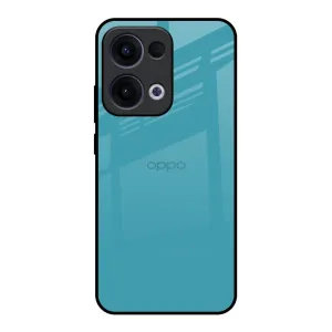 Oceanic Turquiose Glass Case for Oppo Reno13 5G Soft Protection